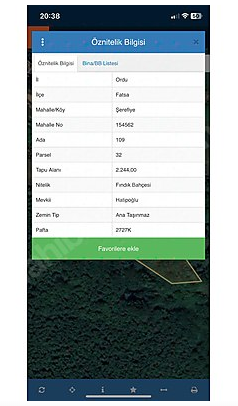 MABELDEN; FATİH MAH- F.BAHÇESİ GELECEĞİN GÖZDE LOKASYONUNDA ACİL